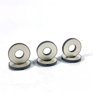 38*12*6mm Customize Ultrasonic Piezo Element Piezoelectric Ceramic Ring Pzt-43 Piezo Ceramic Ring