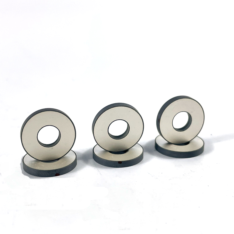 20 - 38*12*6mm Customize Ultrasonic Piezo Element Piezoelectric Ceramic Ring Pzt-43 Piezo Ceramic Ring