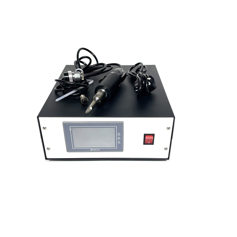35KHZ 800W Manual Ultrasonic Cutter Knife Machine For Cutting Rubber Plastic With Lcd Display Generator