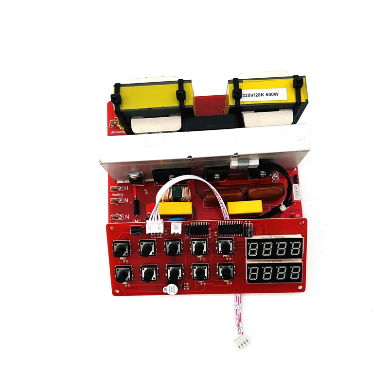 600W 28KHZ Digital Display Ultrasonic PCB Frequency Generator Circuit For Industrial Ultrasonic Bath