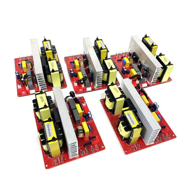 600W 33 - 110V 220V Piezo Ultrasonic Transducer Driver Circuit PCB Board Generator For Degas Pulse Ultrasonic Cleaner