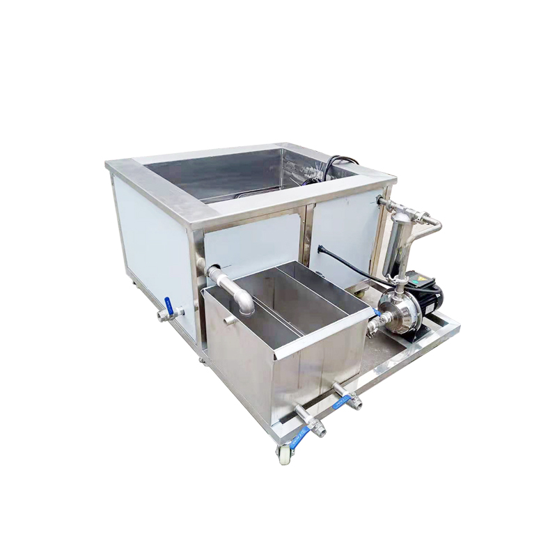 1 22 1 - 28K/40K Industrial Ultrasonic Cleaner With Circulating Filtration System For Aircraft Hub Cleaning