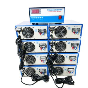 RS485 Communication PLC Remote Control Ultrasonic Generator For Submersible Ultrasonic Transducer