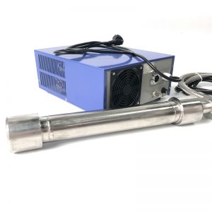 3000W 28KHZ Ultrasonic Tubular Rod Vibration Cleaning Machine Ultrasonic Reactor Biodiesel Tubular Ultrasonic Cleaner