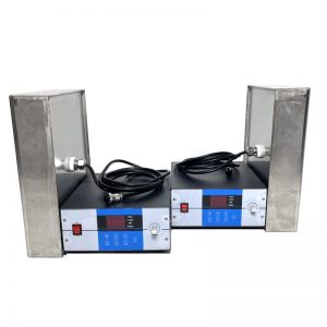 High Frequency Submersible Ultrasonic Vibration Plate 1000W 120KHZ Waterproof Ultrasonic Cleaning Machine