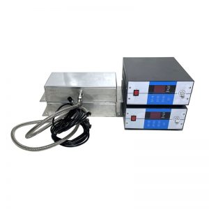 Multi Frequency Immersible Ultrasonic Transducer 2400W Ultrasonic Cleaning Machine And Multi-Function Generator