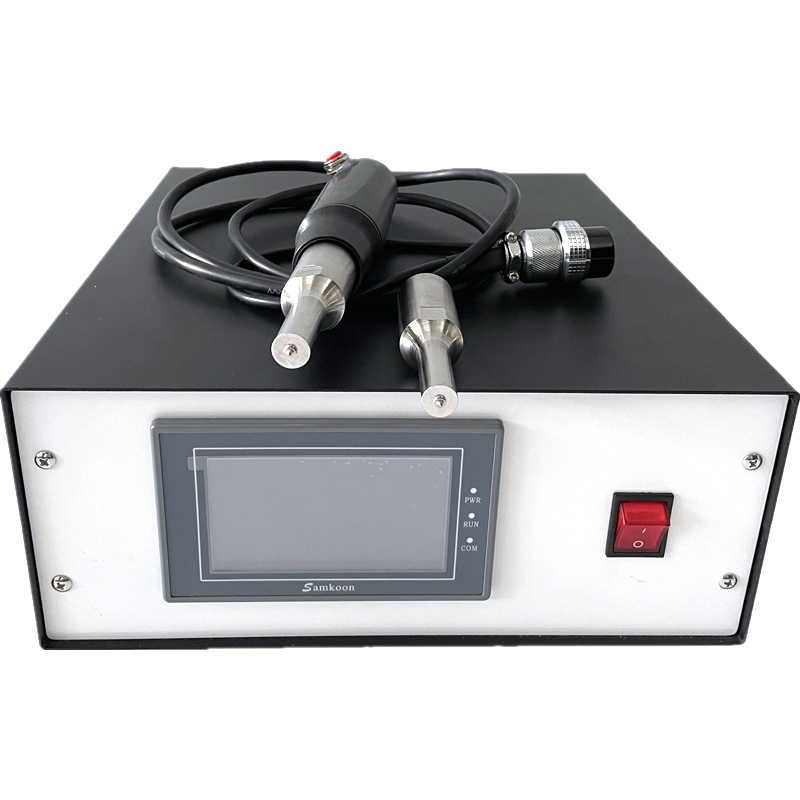 15 - Ultrasonic Mask Ear Loop Welding Machine Ultrasonic Welding Machine For Hook Loop Automatic Ultrasonic Welding Packaging Machine