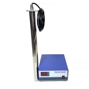 Stainless Steel Tubular Transducer Equipment Stainless Steel Ultrasonic Reactor Tubular Ultrasonic Cleaner
