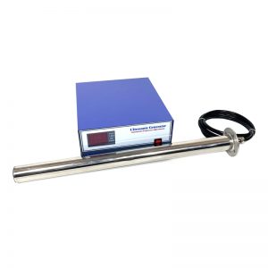 Industrial Immersible Ultrasonic Rods Transducer 3000W 25KHZ Tubular Submersible Transducer Rod And Frequency Generator